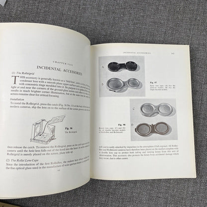 The Rollei Manual Rolleiflex Second Edition 1955 + Related Booklets