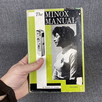 The Minox Manual Film camera 3rd edition Hardcover 1968