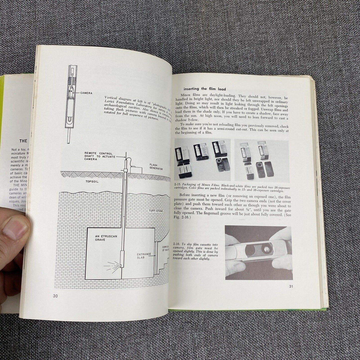 The Minox Manual Film camera 3rd edition Hardcover 1968