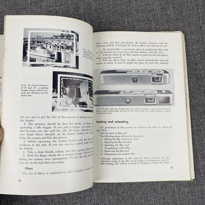 The Minox Manual Film camera 3rd edition Hardcover 1968