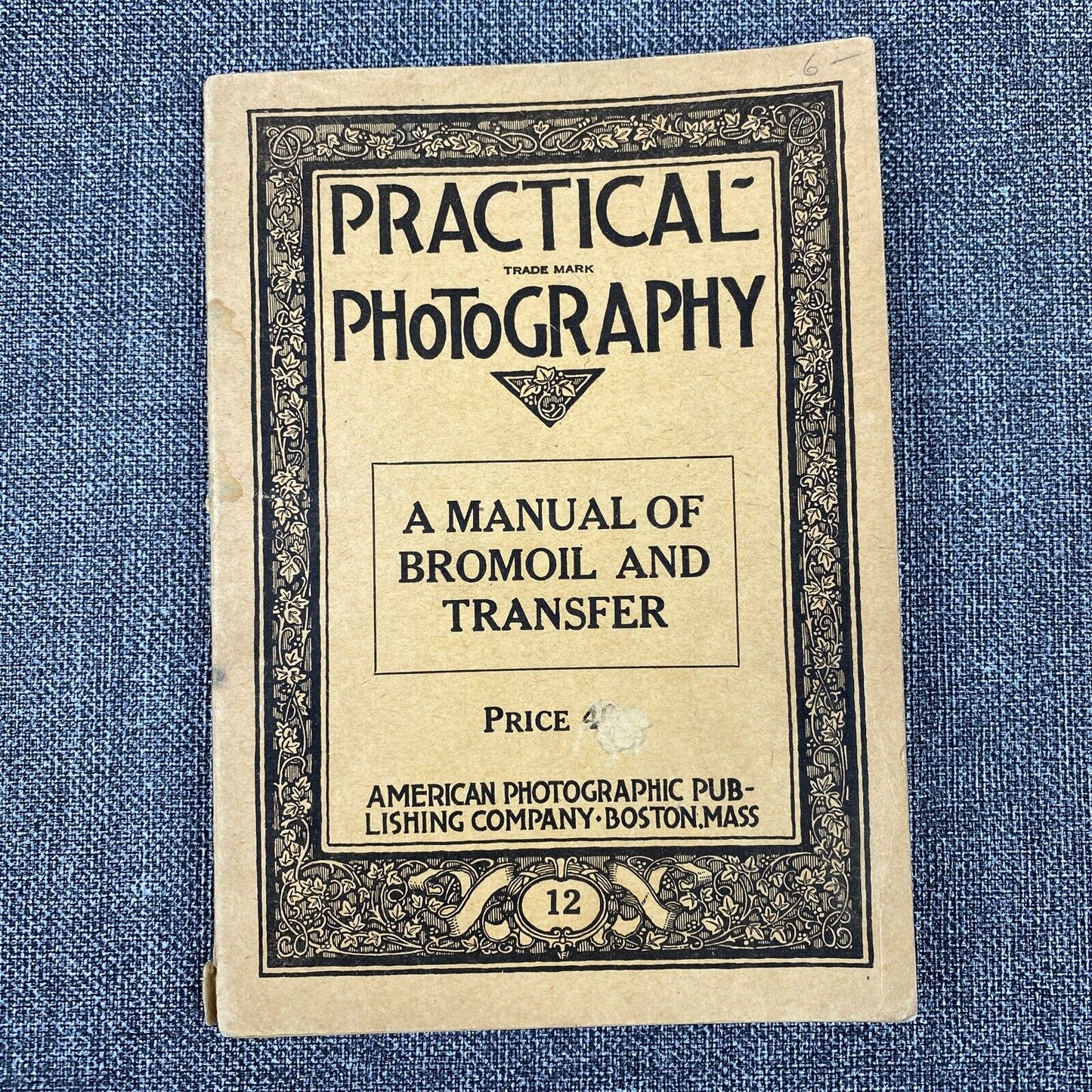 Practical Photography A Manual Of Bromoil And Transfer 1927