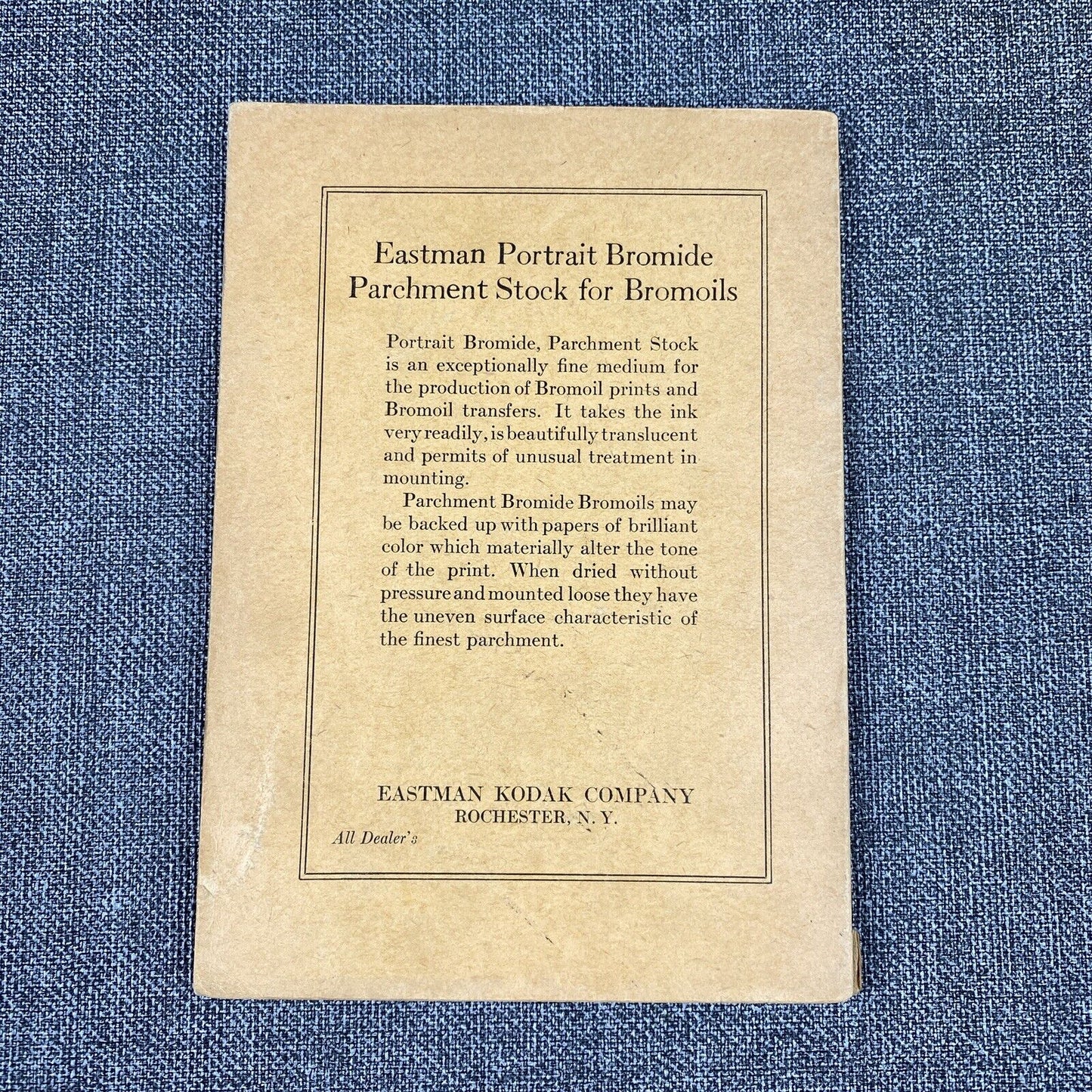 Practical Photography A Manual Of Bromoil And Transfer 1927