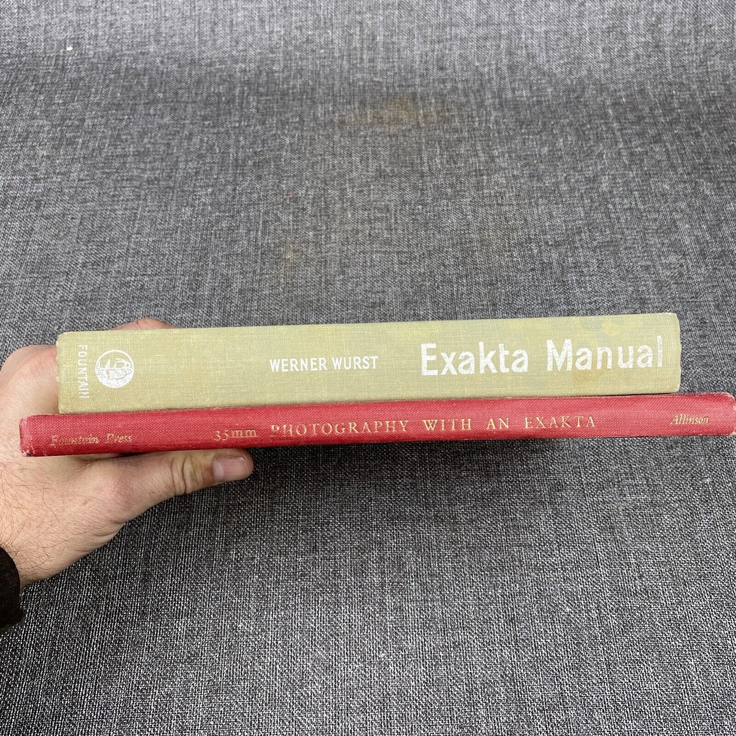 Exakta Manual by W. Wurst , 35mm Photography with an Exakta K.L. Allinson 1960