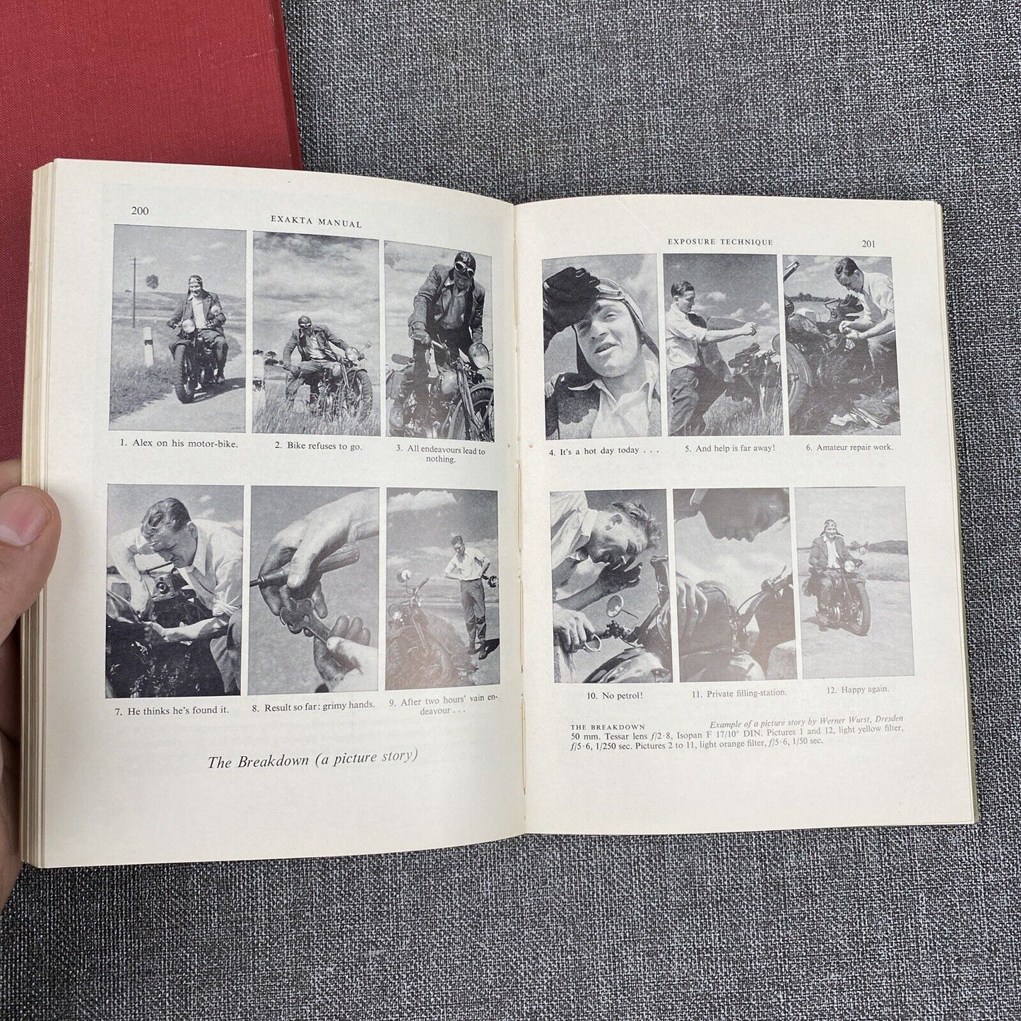 Exakta Manual by W. Wurst , 35mm Photography with an Exakta K.L. Allinson 1960