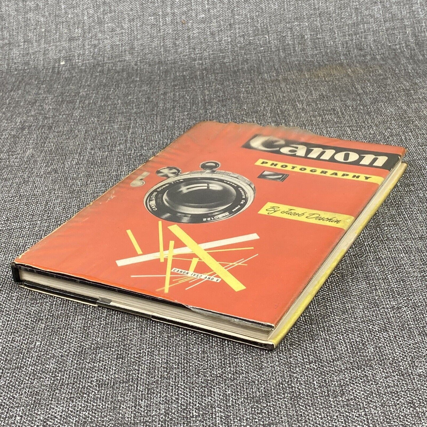 Vintage Canon Photography by J. Deschin , 1st Edition , 1957 , Autographed Copy