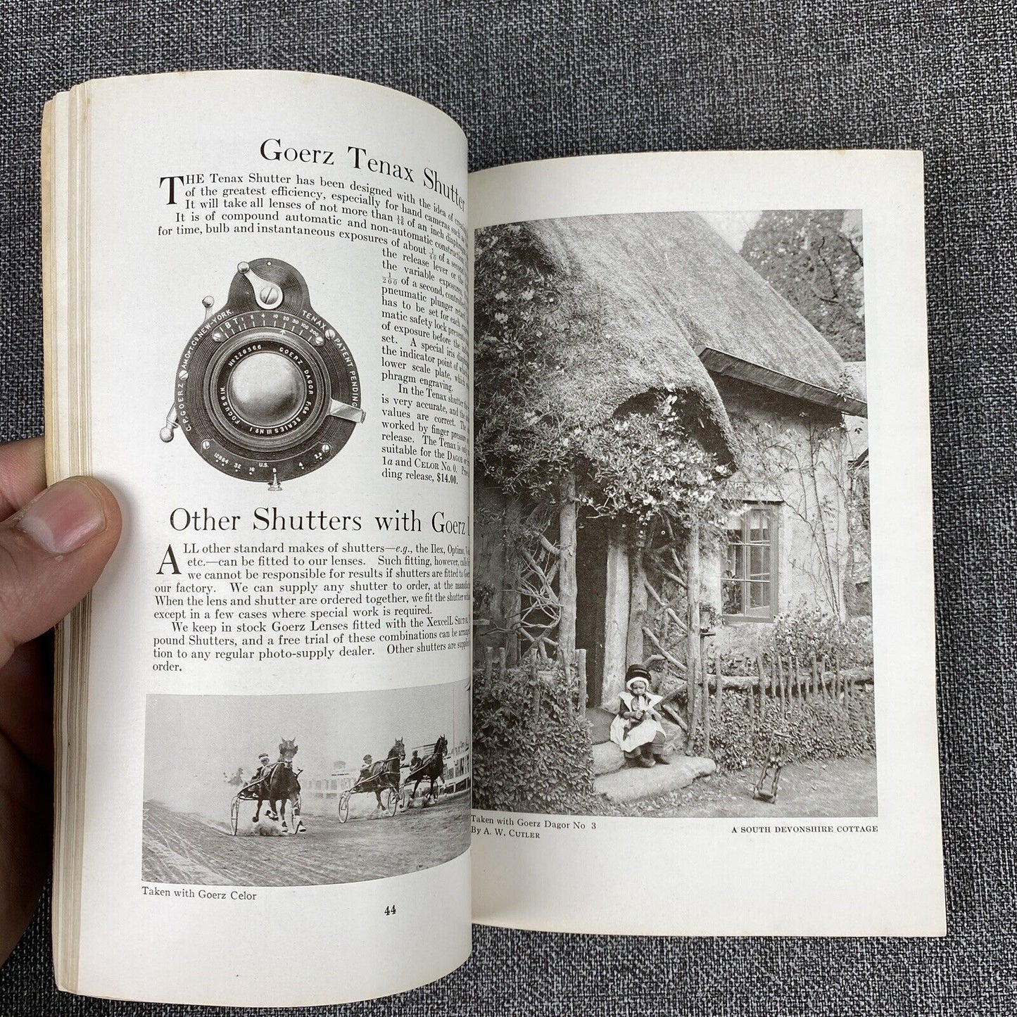 Vintage Goerz Catalog 1913 Photography Lenses , Cameras , Binoculars , 67 pages