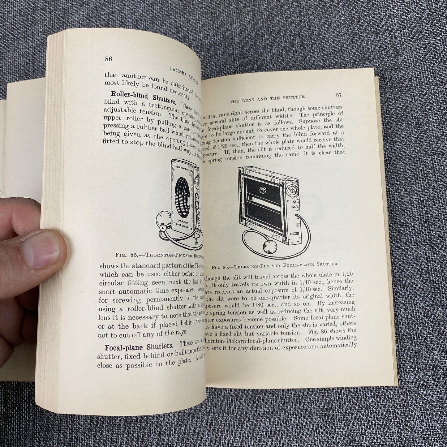 Vintage Camera Lenses with Illustrations and Diagrams by A. Lockett 1931