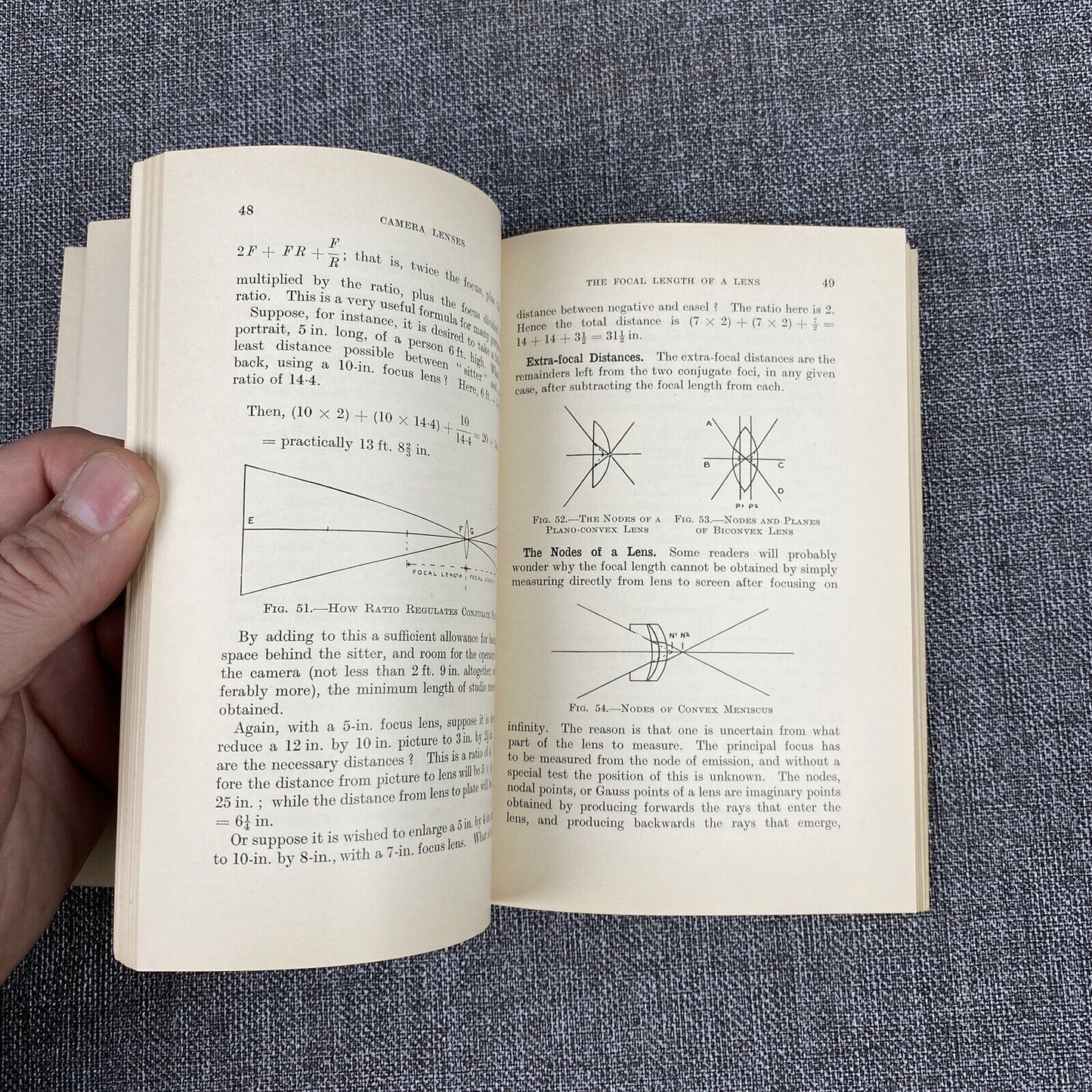 Vintage Camera Lenses with Illustrations and Diagrams by A. Lockett 1931