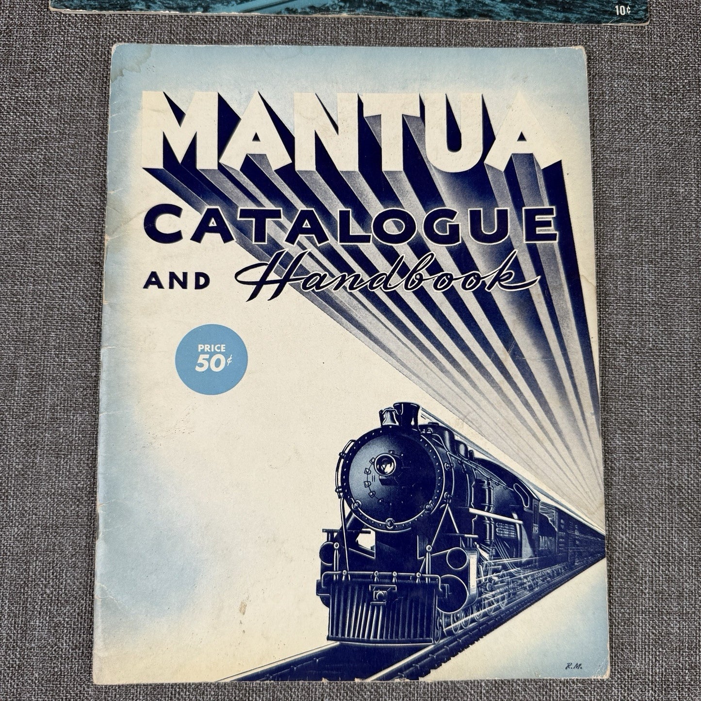 Mantua and Tyco Model Train Catalogs 1948