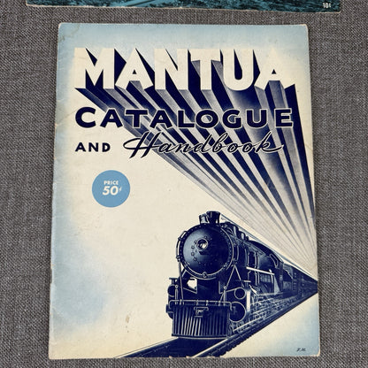 Mantua and Tyco Model Train Catalogs 1948