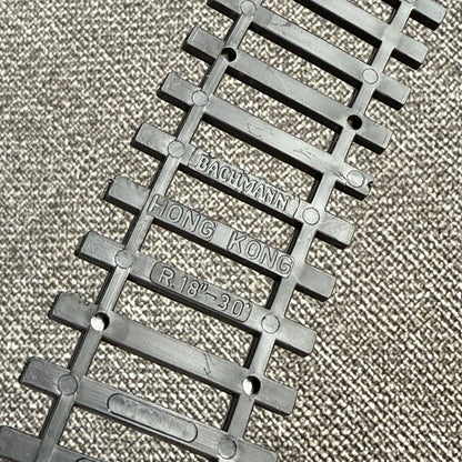 Bachmann HO Scale R 18" Radius Curved Nickel plated Track 24 pieces + 4 Straight