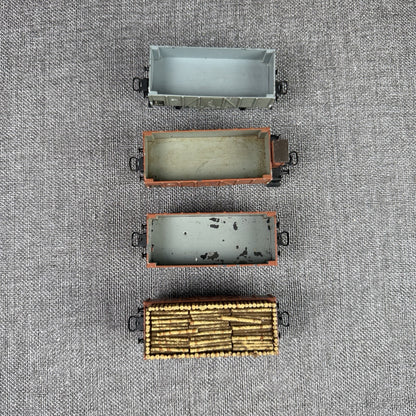Marklin HO scale Vintage Die-Cast Freight Cars # 311 - lot of 4