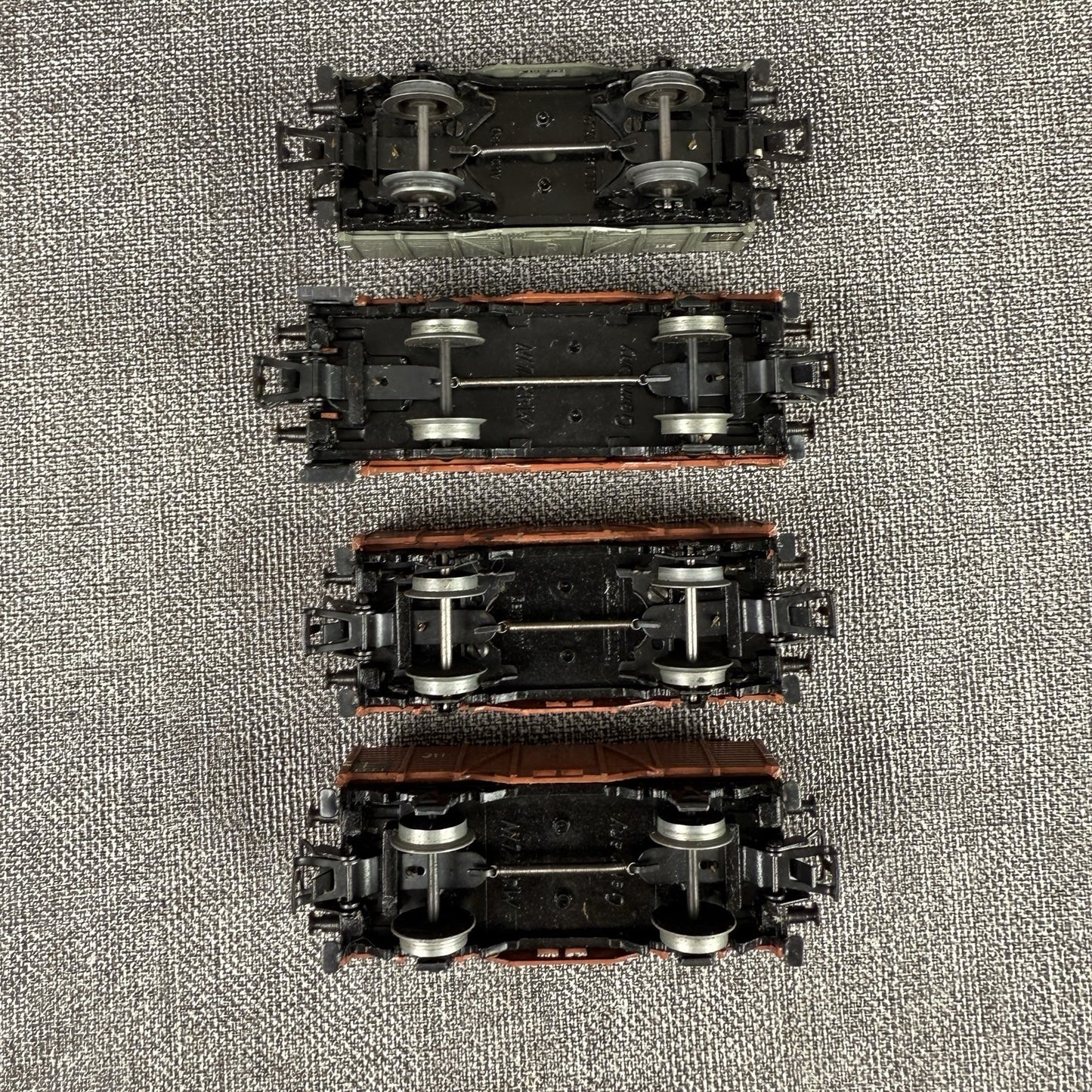 Marklin HO scale Vintage Die-Cast Freight Cars # 311 - lot of 4