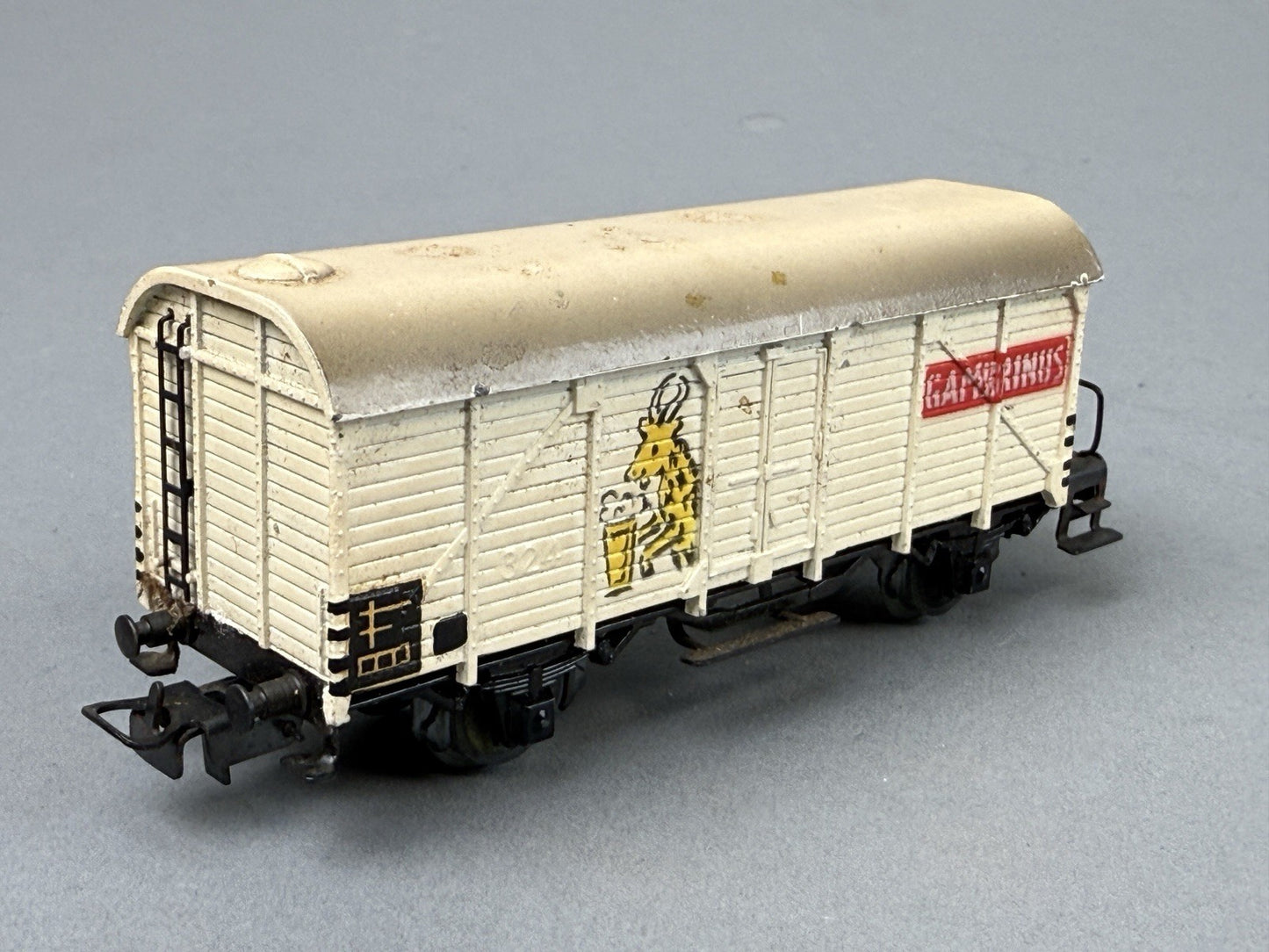 Marklin HO scale #325 Beer Car  , Die-cast 1950's