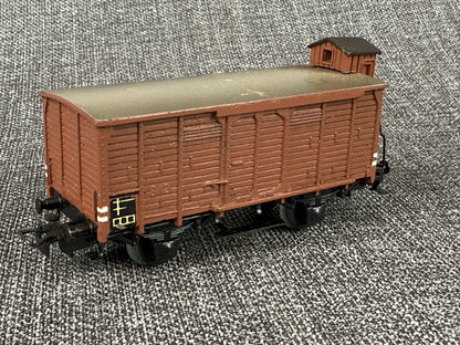 Marklin HO scale #312 Box Car with Brakeman's Cab , Die-cast 1950's