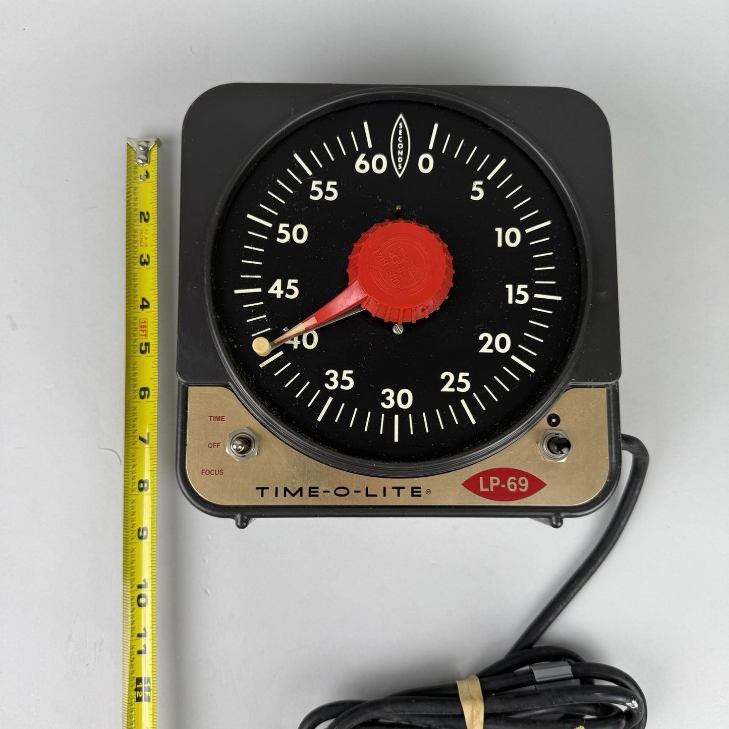 Time-O-Lite Professional model LP-69 Darkroom Timer (TESTED)
