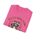 Funny Animal T-Shirt, Cute Raccoon Shirt, Gift for Animal Lovers, Nature Lover Tee, Lighthearted Casual Wear, Unisex Tee