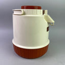 Vintage Aladdin Jug Cooler Thermos 1 Gallon Brown and Tan Pump-a-Drink