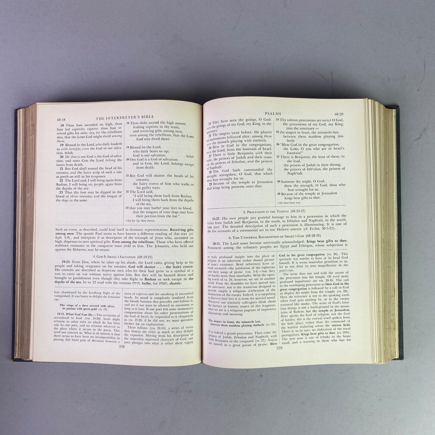 The Interpreter's Bible Volume IV: The Book of Psalms, The Book of Proverbs 1955