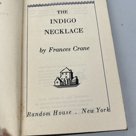 Frances Crane The Indigo Necklace aka The Indigo Necklace Murders 1st US HC