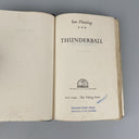 James Bond Novel: Thunderball by Ian Fleming 1961 Hardcover Dust Cover