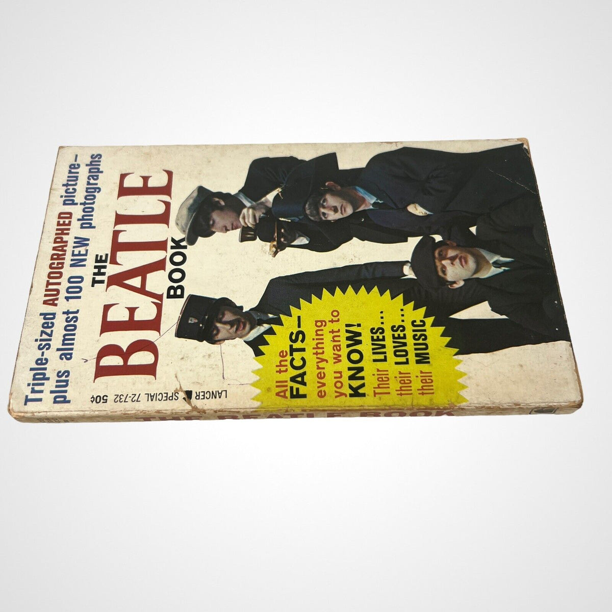 2 Beatles Books Paperback, The Beatle Book, The True Story of the Beatles