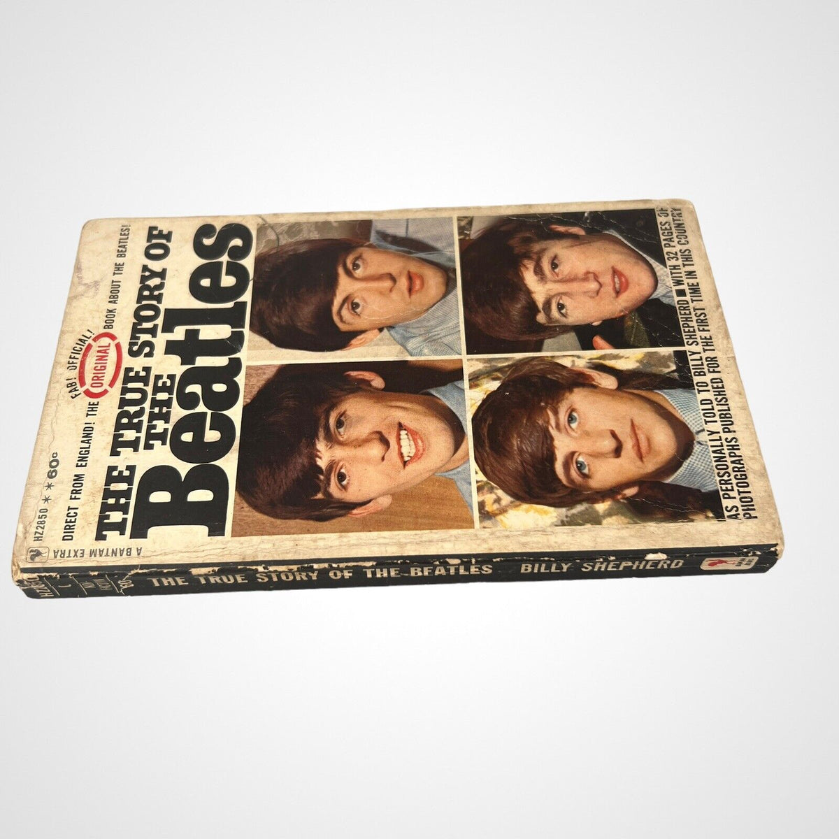 2 Beatles Books Paperback, The Beatle Book, The True Story of the Beatles