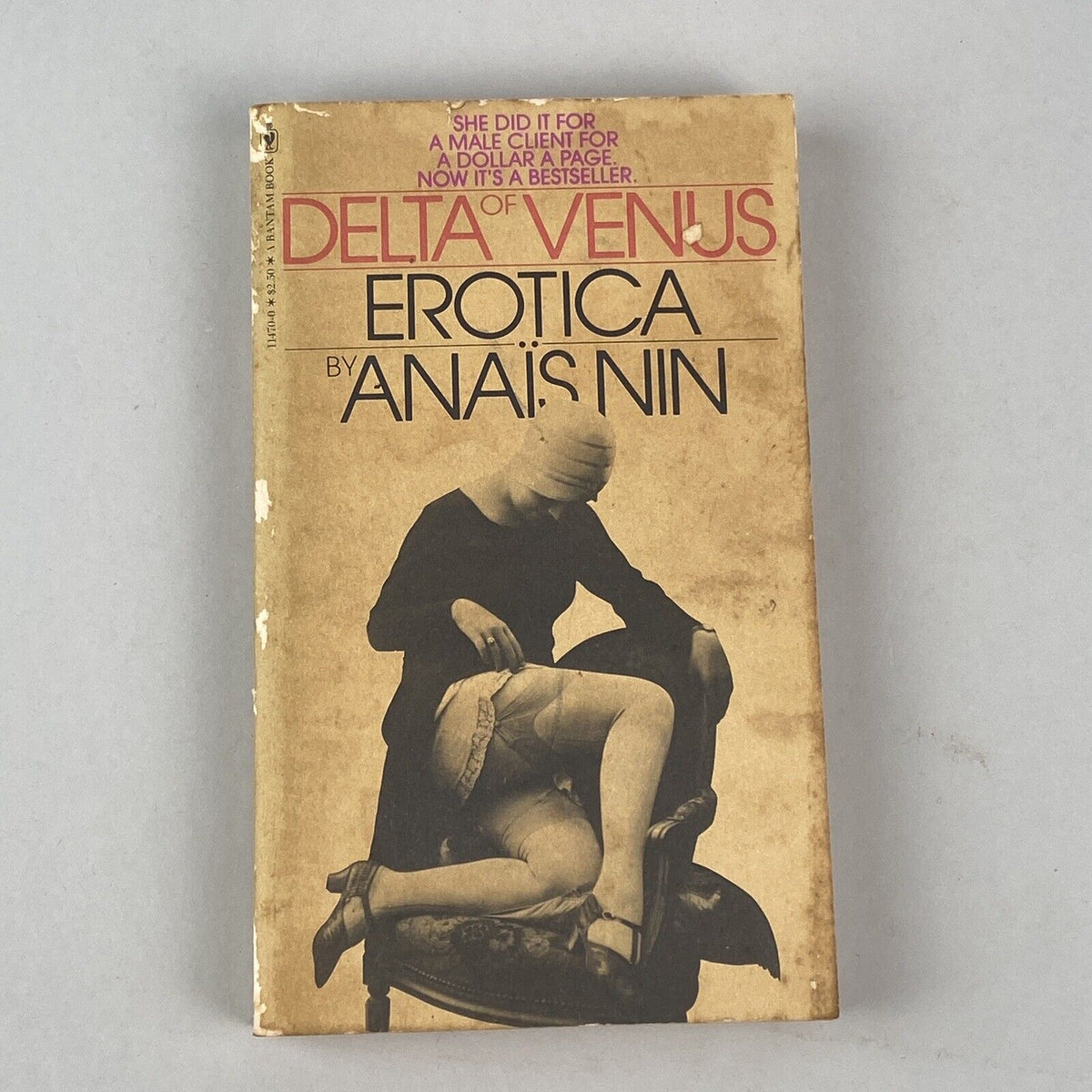 Delta of Venus Erotica by Anais Nin, Bantam Edition, Second Printing 1978