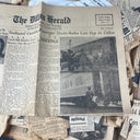 Train Wrecks , History , Newspaper and Newspaper Clippings 1970-80s , News 11 Lb