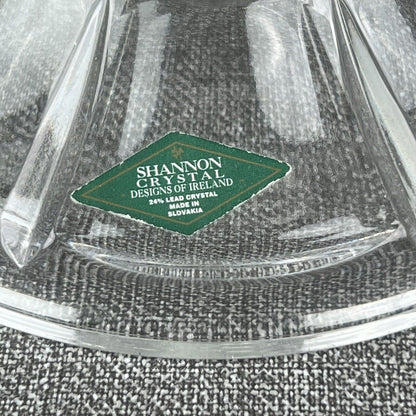 SHANNON CRYSTAL Compote Made In Ireland 12" Tall x 12" Wide (Fruit) Glass