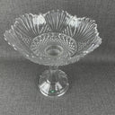 SHANNON CRYSTAL Compote Made In Ireland 12" Tall x 12" Wide (Fruit) Glass