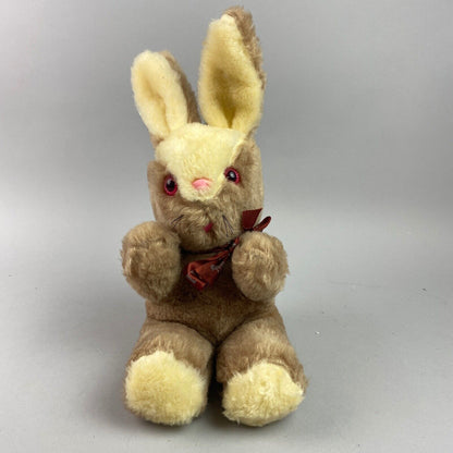 Vintage Rabbit Plush Stuffed Animal with Wind-Up Music