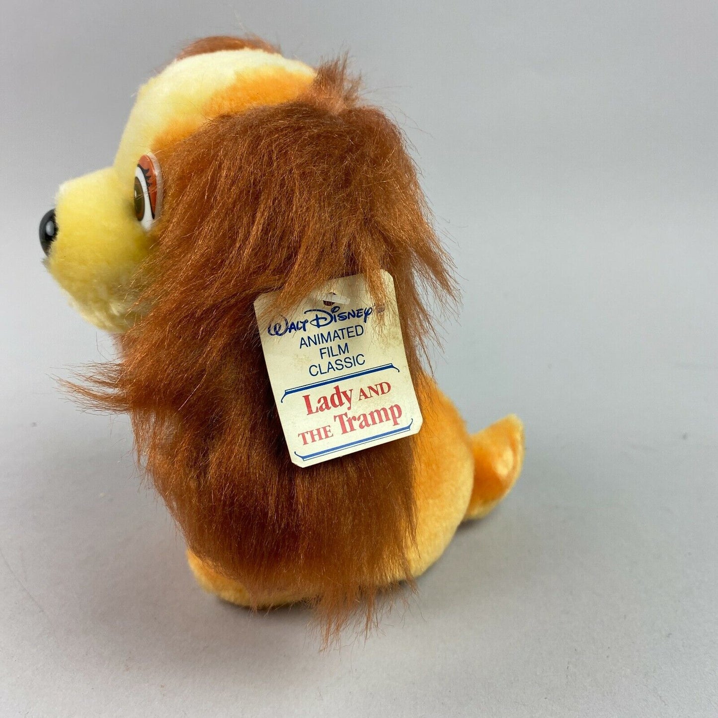 Walt Disney Lady and the Tramp Plush Stuffed Animal 6.5" Tall