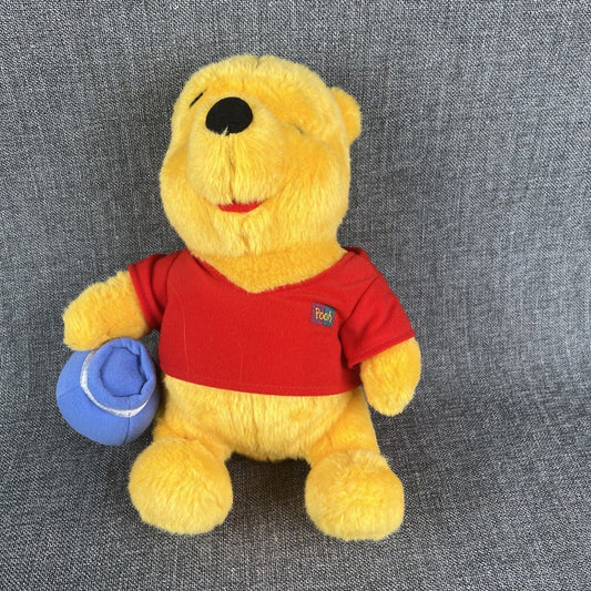 Vintage Winnie The Pooh Plush with Honey 12"