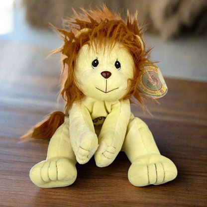 Vintage Precious Moments Tender Tails Lion Plush Stuffed Animal