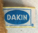 Dakin Bear with Beanie Fun Farm Beanie Boppers 1987 RARE