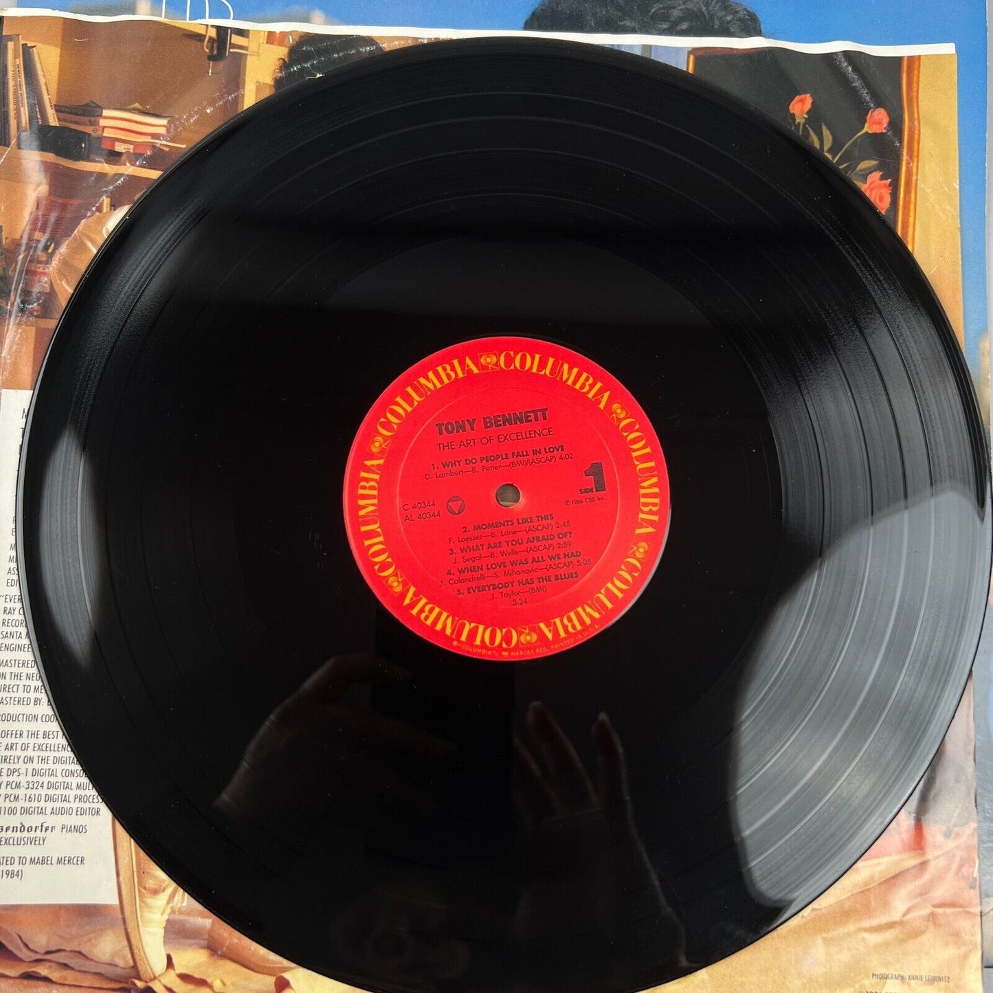 Tony Bennett - The Art of Excellence Promotional Vinyl Record