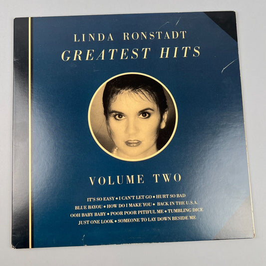 Linda Ronstadt - Greatest Hits Volume 2 Vinyl Record