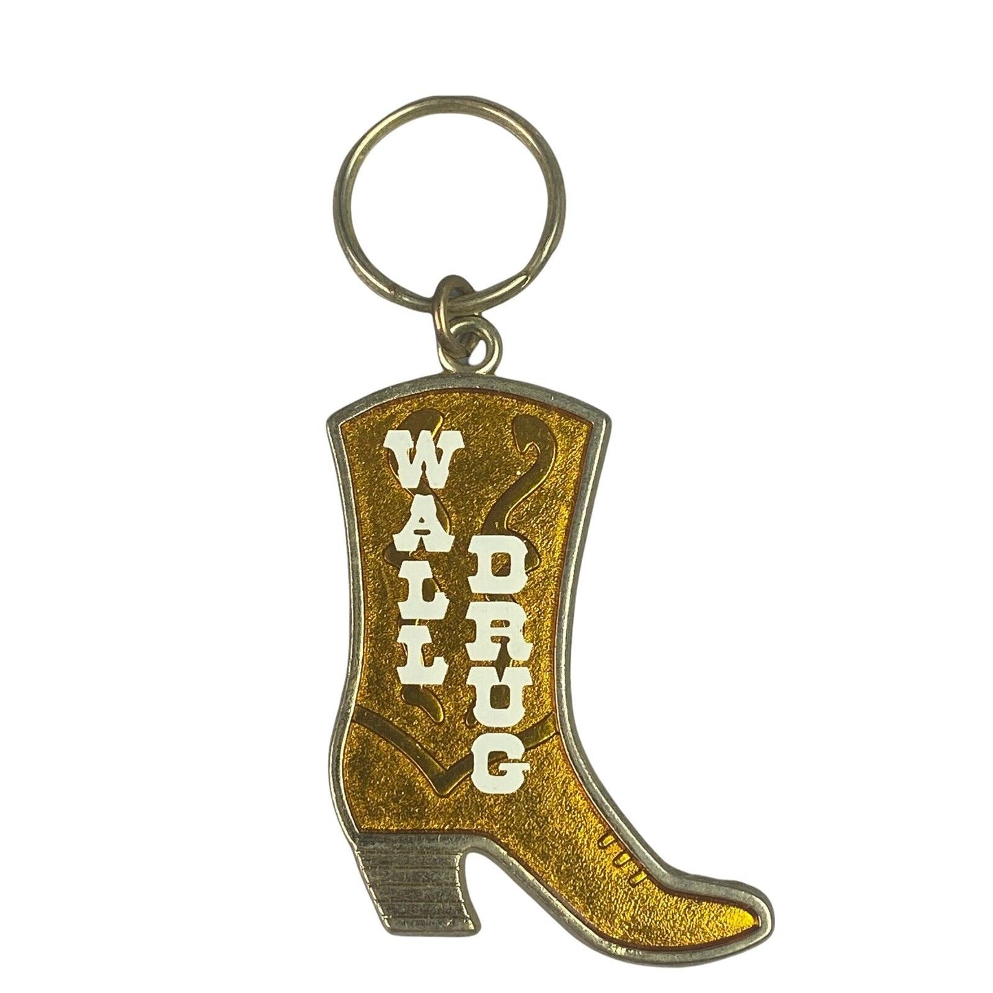 Vintage Keychain - Wall Drug Boot 3.5"