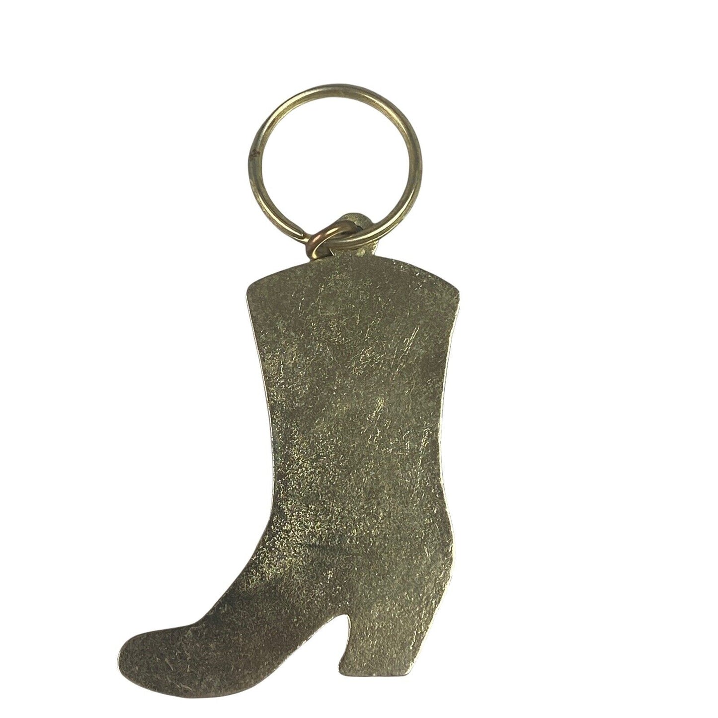 Vintage Keychain - Wall Drug Boot 3.5"