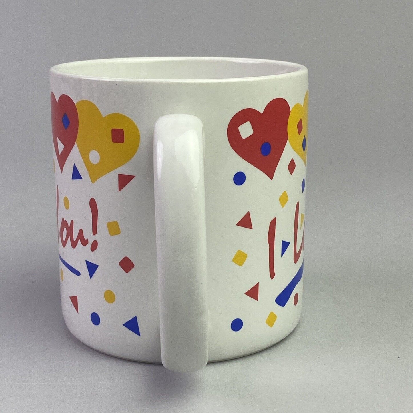 Vintage 1989 "I Love You" Mug (Coffee, Tea, Chocolate, Anniversary, Valentines)