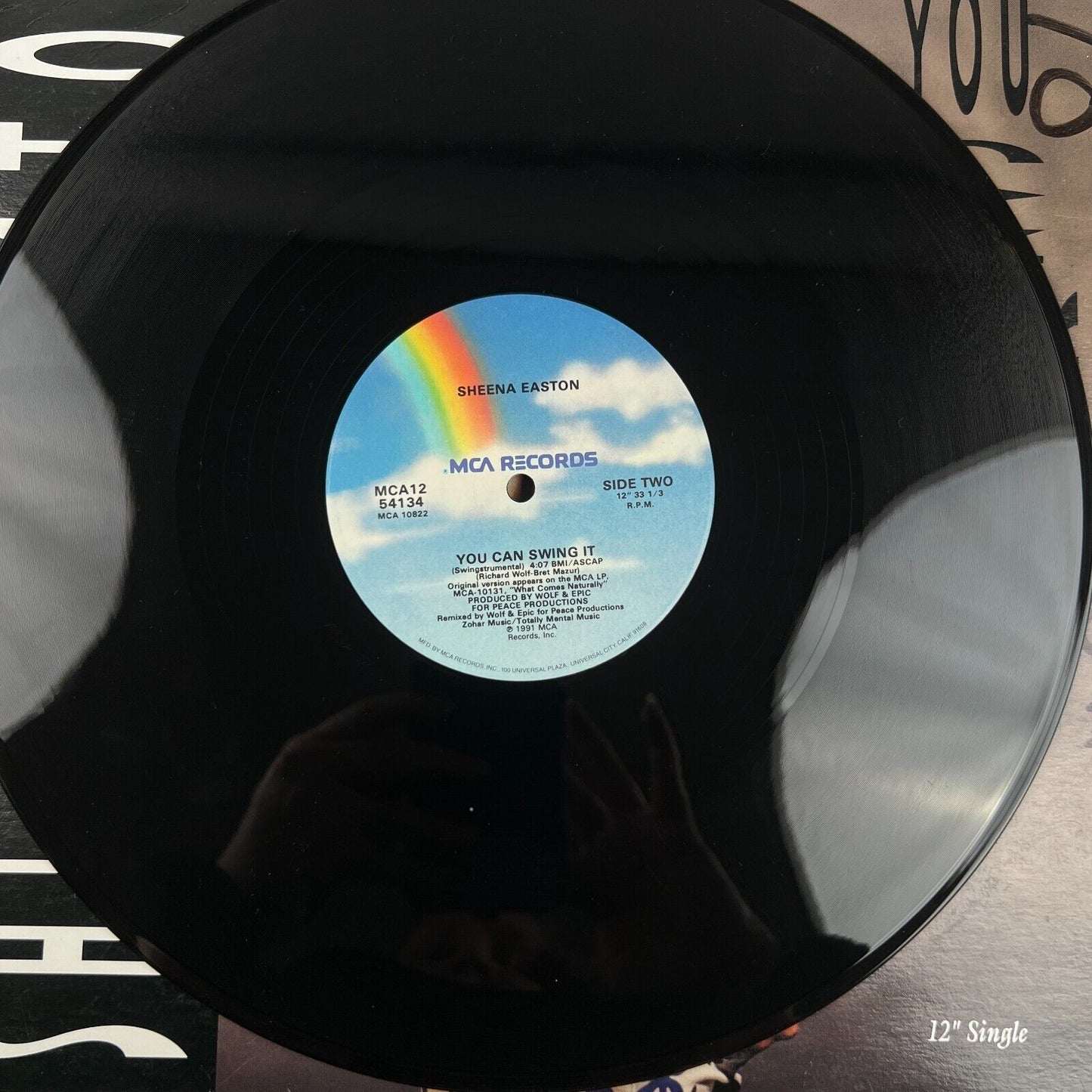 Sheena Easton - You Can Swing It Promotional Vinyl Record