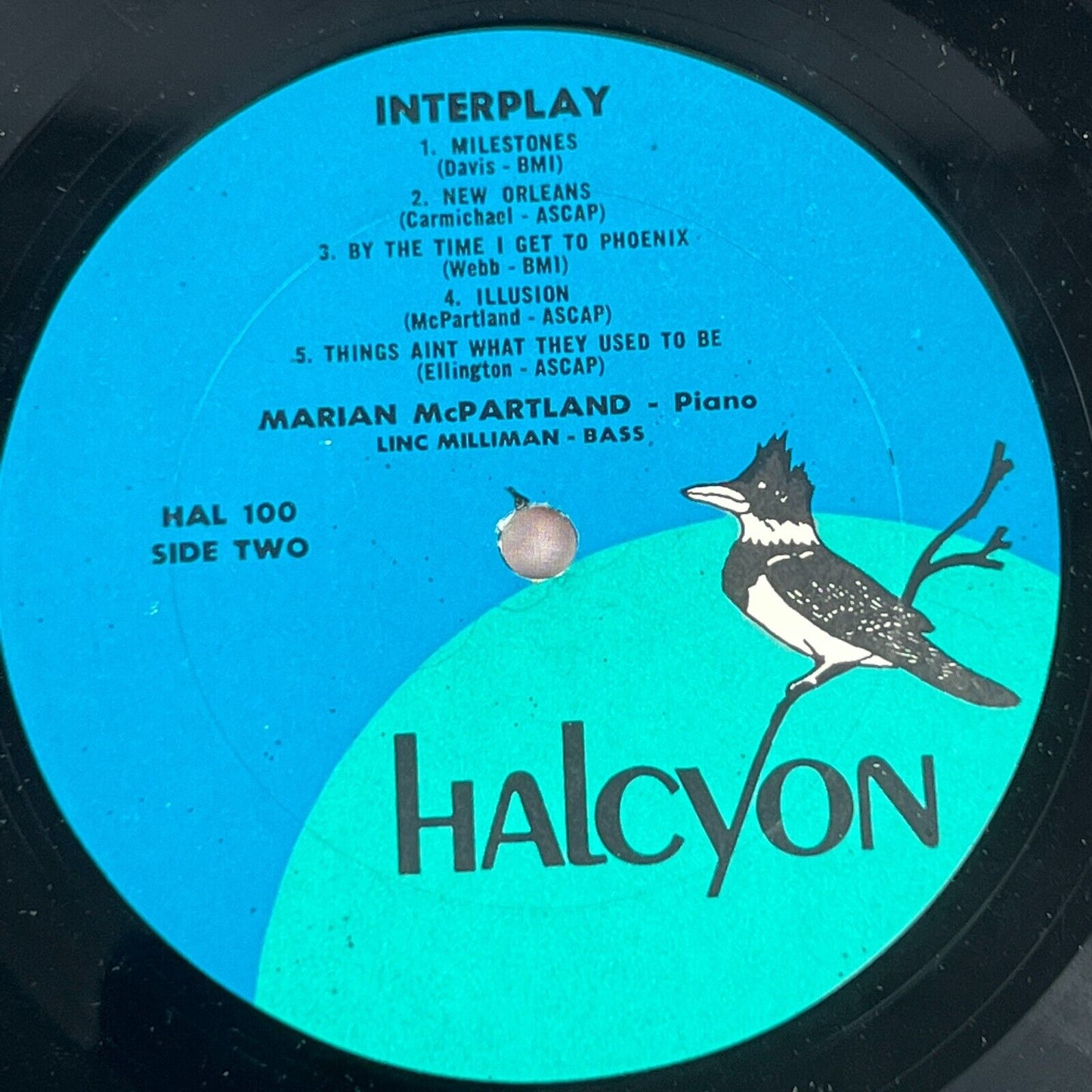 Signed Marian MC Partland - Interplay Vinyl Record