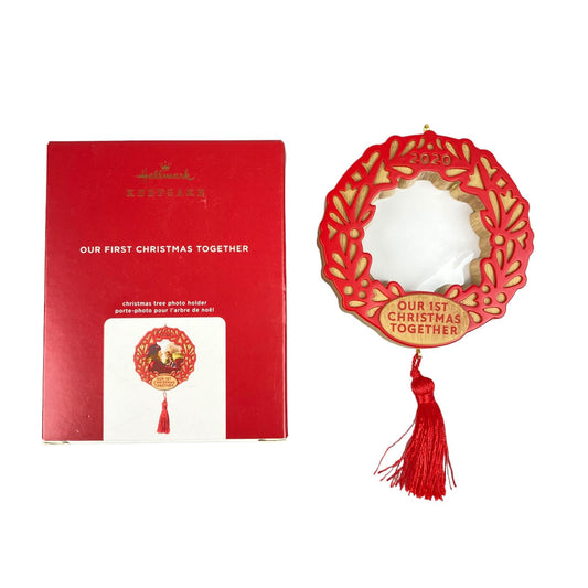 Hallmark Our First Christmas Together Red Reef & Tassel (Framer)