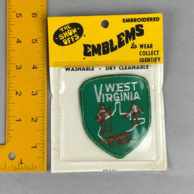 Vintage 'The Show Offs' Emblems West Virginia Sew On Patch to Wear and Collect