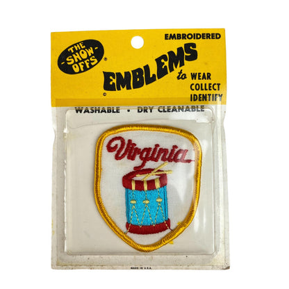 Vintage 'The Show Offs' Emblems VIRGINIA Sew On Patch Wear or Collect