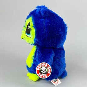 Peek-A-Boo Toys Blue & Green Owl Stuffed Animal 10"