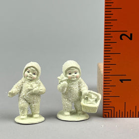 Department 56 Snowbabies Miniatures Pewter, Finding Fallen Stars 7618-0