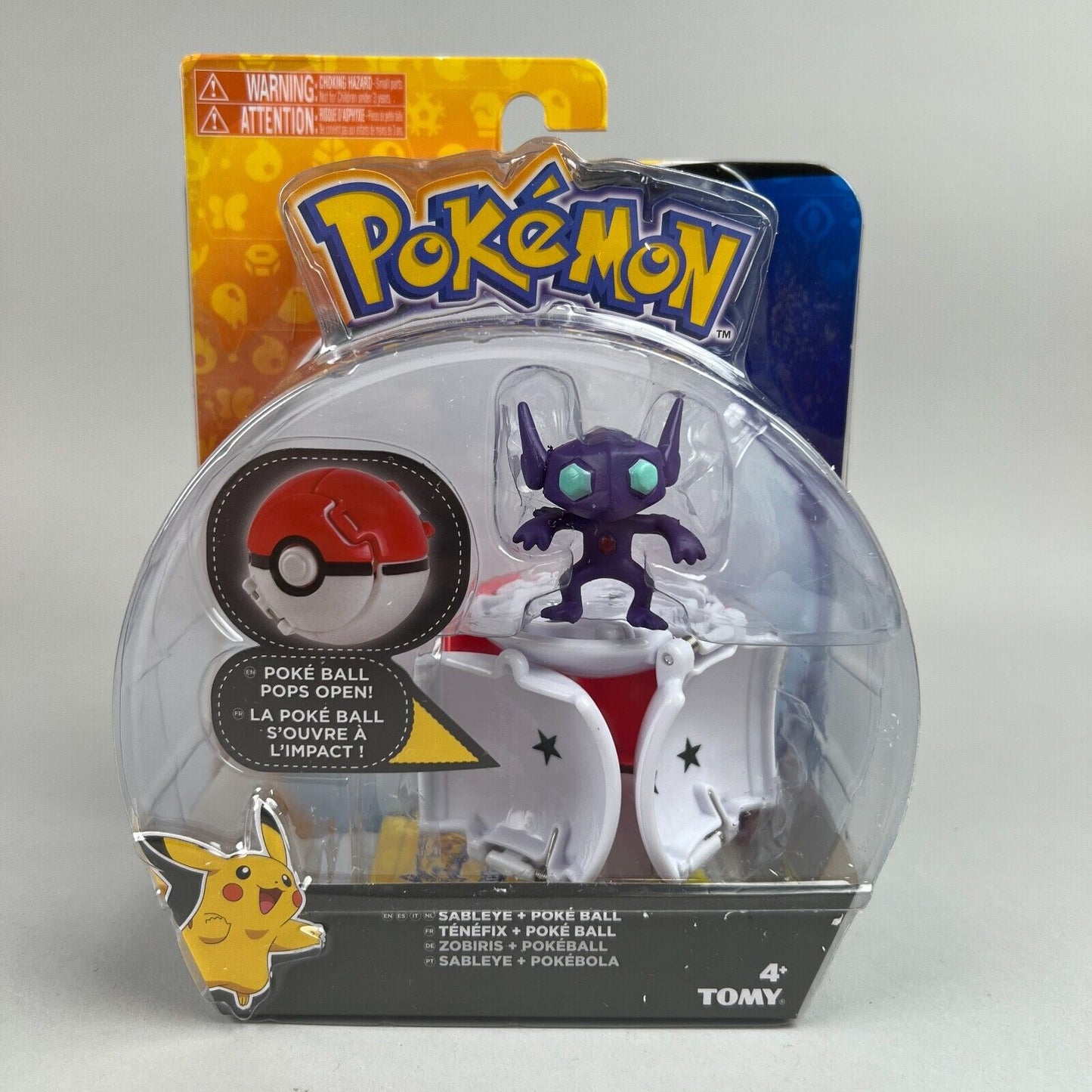 Tomy Pokemon Poke Ball Opens Zobiris