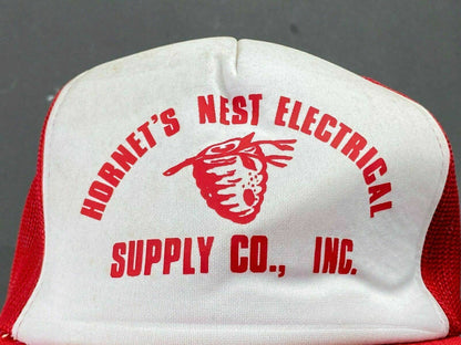 Vintage Hornet's Nest Electrical Supply Co Inc Snapback Adult Trucker Hat